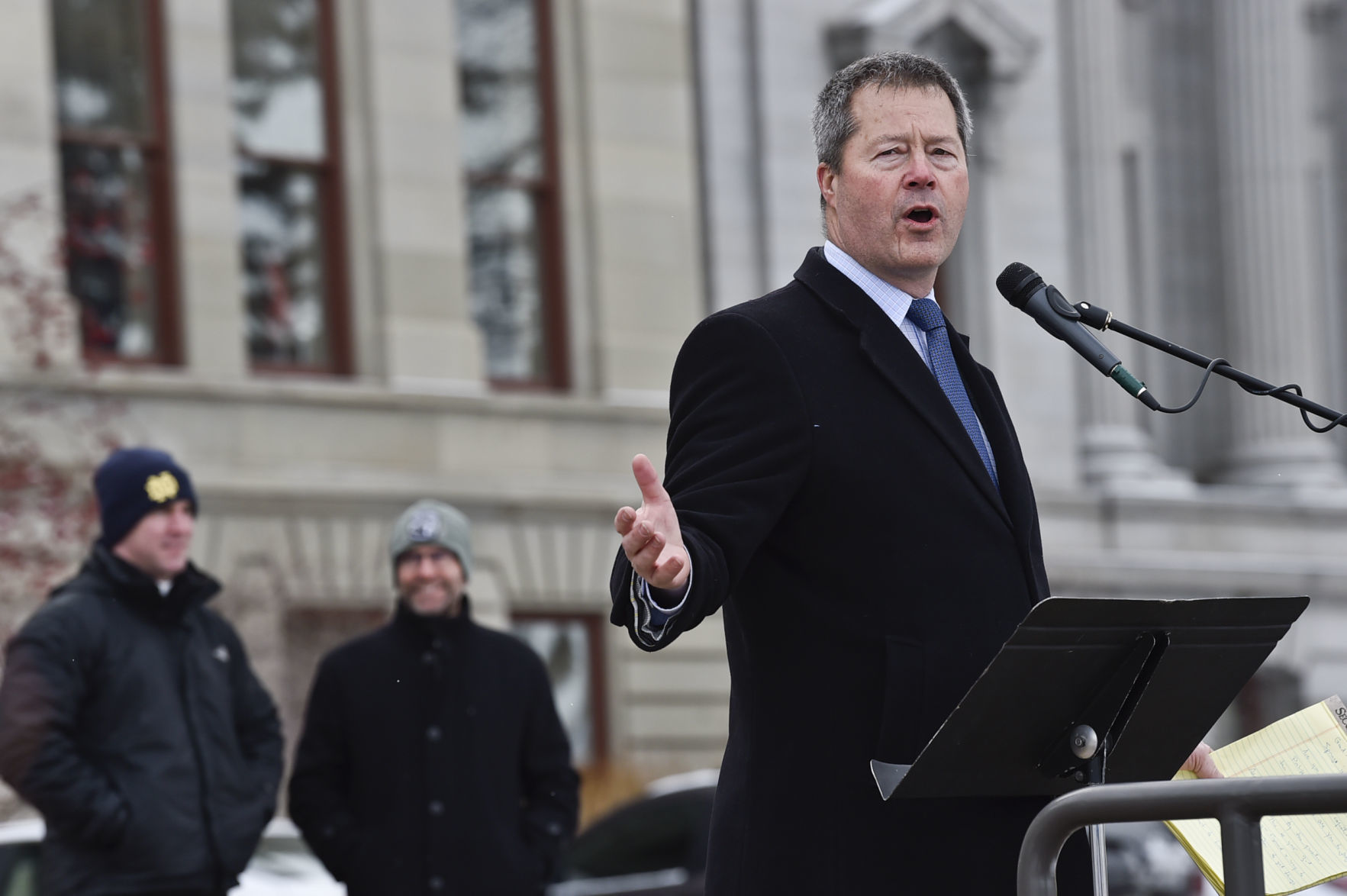 Sen. Al Olszewski (R-Kalispell) speaks